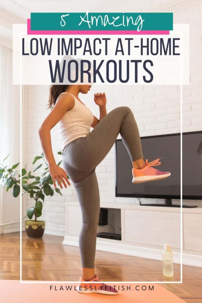 5 amazing low impact at-home workouts