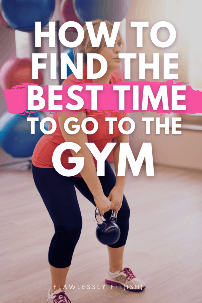 find the best time to go to the gym for busy moms
